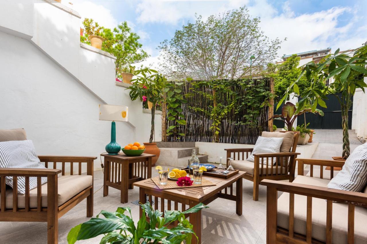 Plaza Espana, Acogedor Apartamento Con Patio Севилья Экстерьер фото